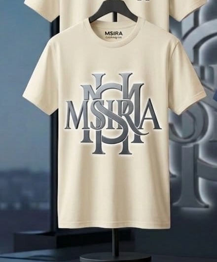T-Shirt Msira Stack Ivoire